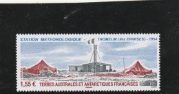 Taaf 2014 - Weather Station On Tromelin , MNH , Mi.852 - Unused Stamps