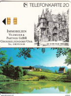 GERMANY - Vilsmeier & Partner Immobilien(O 038), Tirage 3000, 03/92, Mint - O-Series : Series Clientes Excluidos Servicio De Colección