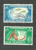 NOUVELLES-HEBRIDES N°216, 219 Cote 4.10€ - Used Stamps