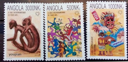 Angola 1994, Fight Against AIDS, MNH Stamps Set - Angola
