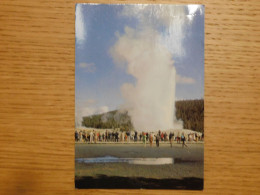 AFR -  ETATS UNIS - Old Faithful Geyser - Yellowstone National Park - Autres & Non Classés