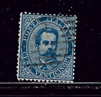 ITALY, 1879, RE UMBERTO CENT 25, USED VF - Usati