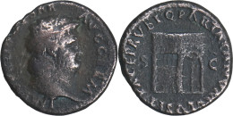 ROME - As - NERON - Temple De Janus - 68 AD - RIC.347 - 20-045 - The Julio-Claudians (27 BC To 69 AD)