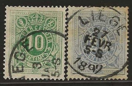 Belgie  .   OBP    .   TX  1/2    .   O     .   Gestempeld     .   /   .   Oblitéré - Postzegels