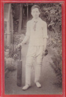 Carte Photo Sport Cricket  Très Beau Plan - Cricket