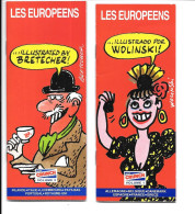 GF1050 - LIVRET NESTLE CRUNCH - LES EUROPEENS - WOLINSKI - BRETECHER - Brétecher