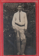 Carte Photo Sport Cricket  Très Beau Plan - Cricket