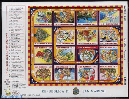 San Marino 2003 Christmas 16v M/s, Mint NH, Nature - Religion - Camels - Christmas - Ungebraucht