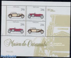 Portugal 1991 Automobiles S/s (Mercedes, Hispano-Suiza), Mint NH, Transport - Automobiles - Unused Stamps