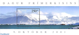 Iceland 2001 Esja Mountain S/s, Mint NH, Sport - Mountains & Mountain Climbing - Stamp Day - Neufs