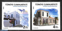 Türkiye 2018 Euromed, Houses 2v, Mint NH - Andere & Zonder Classificatie