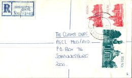 RSA South Africa Cover Bishopsgate  To Johannesburg - Lettres & Documents