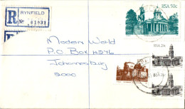 RSA South Africa Cover Rynfield  To Johannesburg - Storia Postale