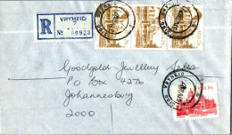 RSA South Africa Cover Vryheid  To Johannesburg - Storia Postale