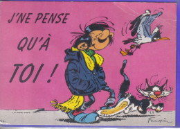 Carte Postale Bande Dessinée   Franquin Gaston Lagaffe    N° 150  Très Beau Plan - Comics