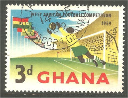 XW01-1302 Ghana Football Soccer Drapeau Flag Goalie Gardien But - Other & Unclassified