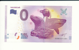 Billet Touristique 0 Euro - NAUSICAÁ - UEBK - 2017-2 - N° 1284 - Billet épuisé - Otros & Sin Clasificación