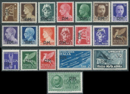 1942 REGNO POSTA MILITARE 20 VALORI MNH ** - SV26-3 - Militärpost (MP)