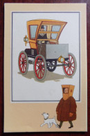 Chromo Tintin Voir Et Savoir " Automobile Origines à 1900 , Série 3 " - Voiture Fermée De Gauthier-Wehrlé 1897 - Chromos