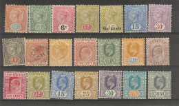 Ceylan - Colonnies  Britannique '1904) Série  Lot - Ceylon (...-1947)