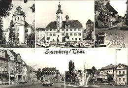 72220503 Eisenberg Thueringen Schlosskirche Rathaus Markt Steinweg Ernst Thaelma - Eisenberg