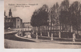 PADOVA  PIAZZA VITTORIO EMANUELE  II° E BASILICA DI S. GIUSTINA  VG  1916 - Padova