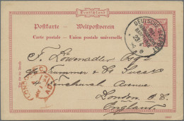 Deutsch-Ostafrika - Besonderheiten: 1894, DEUTSCHE SEEPOST- Stempel OST-AFRIKANI - Afrique Orientale