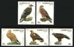 AZERBAIJAN 1994 - AVES - PAJAROS - YVERT 167/171** - Azerbaijan