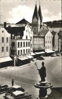 72216831 Eichstaett Oberbayern Marktplatz Brunnen Kirche Blumenberg - Eichstaett