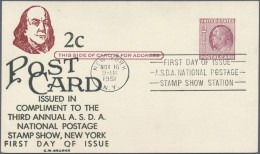 United States - Postal Stationary: 1951/1962, Postal Cards With IMPRINT (CACHET) - Altri & Non Classificati