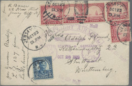 Zeppelin Mail - Overseas: 1923 - 1938, Three Zeppelin Covers From A Corresponden - Zeppeline