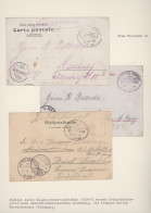 German Ship Post: 1894/1923, HAMBURG - WESTAFRIKA, Sammlung Auf Beschrifteten Al - Other & Unclassified