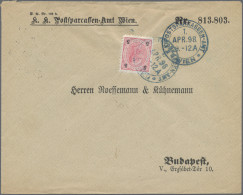 Österreich: 1896/1962, Vielseitige Sammlung Von 73 Mittleren Und Besseren Belege - Verzamelingen