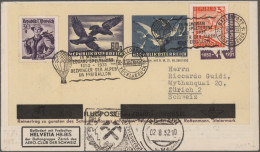 Österreich - Flugpost: 1922/1962, Sammlung Von 41 Flugpostbelegen (rs. Meist Mit - Altri & Non Classificati