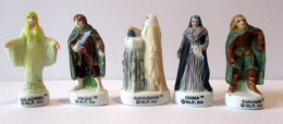 Fèves Mates  - Série 2004 Le Hobbit/Le Seigneur Des Anneaux X5 - - Personaggi