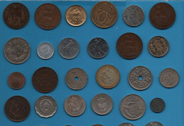 LOT MONNAIES 50 COINS VOIR LISTE / SEE LISTE - Vrac - Monnaies