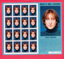 WW14511- GANA - MNH_ MÚSICA_ JOHN LENNON - Chanteurs