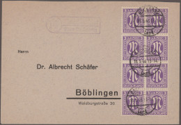 Bizone: 1945/1946, AM-Post Amerikanischer Und Englischer Druck, Interessante Und - Sonstige & Ohne Zuordnung