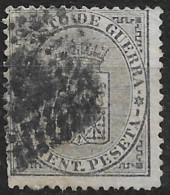 ESPAÑA 1874 - Escudo De España Sello  5 C. Edifil  141 - Gebruikt