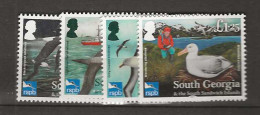 2017 MNH South Georgia  Mi 690-93 Postfris** - Südgeorgien