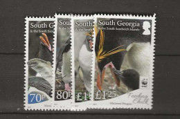 2017 MNH South Georgia  Mi 698-701 Postfris** - Zuid-Georgia