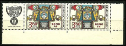 ● CECOSLOVACCHIA 1974 ️֍ BRNO ️֍ N. 2184b ** ● Serie Completa ● Cat. ? € ️● Lotto N. 793 ● - Unused Stamps