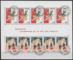 Monaco 1981 Europa CEPT Folklore Block 17 Gestempelt (C91402) - Blocs