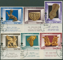 Israel 1966 Israel-Museum, Kunstgegenstände 371/76 Mit Tab Gestempelt - Oblitérés (avec Tabs)