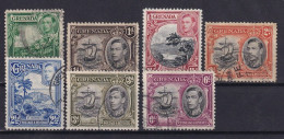 GRENADA 1938 - Canceled - Sc# 132-138 - Grenada (...-1974)