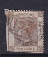 HONGKONG 1865 - Canceled - Sc# 8 - Used Stamps