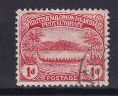 BRITISH SOLOMON ISLANDS 1908 - Canceled  - Sc# 9 - Isole Salomone (1978-...)