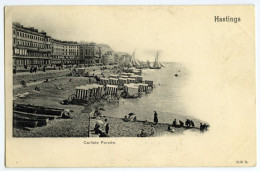 HASTINGS : CARLISLE PARADE, BATHING MACHINES - Hastings