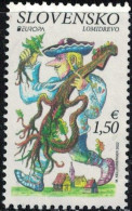 Slovaquie 2022 Used Europa Histoires Et Mythes Lomidrevo Y&T SK 850 SU - Used Stamps