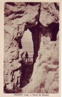 (39). Poligny. Jura. Ed Karrer Dole. Grotte Du Penitent Sepia - Poligny